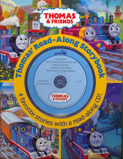 Thomas' read-along storybook : 4 favorite stories with a read-along CD / based on The railway series by W. Awdry ; illustrated by Tommy Stubbs.