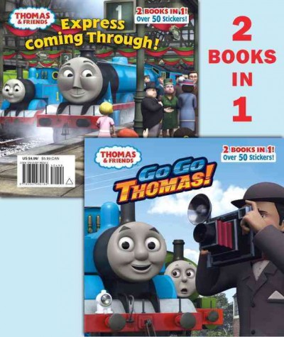 Go, go, Thomas! ; Express coming through.